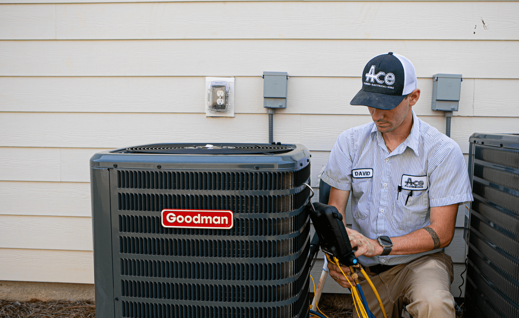 The Ace Plumbing, Electric, Heating & Air team